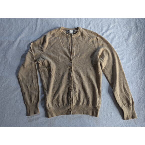 Jaeger Vintage 100% Scottish Cashmere Cardigan Sweater Size 34 EU Quiet Luxury - Picture 3 of 16